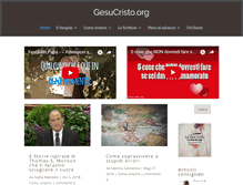 Tablet Screenshot of gesucristo.org